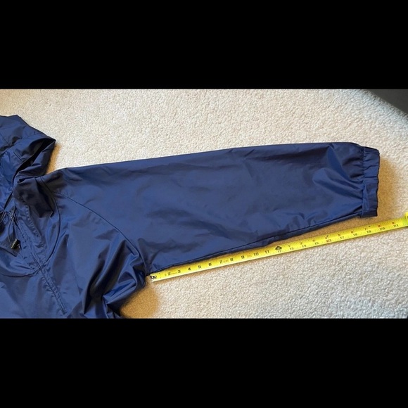 Vintage Abercrombie and Fitch Hooded Jacket Blue Anorak Windbreaker Size XL - Picture 3 of 16